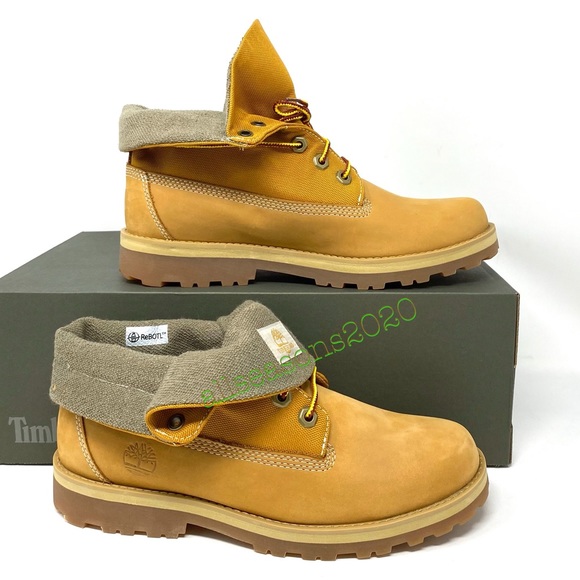 Timberland Courma Roll Top Boot Wheat Nubuck k/W - Picture 8 of 16
